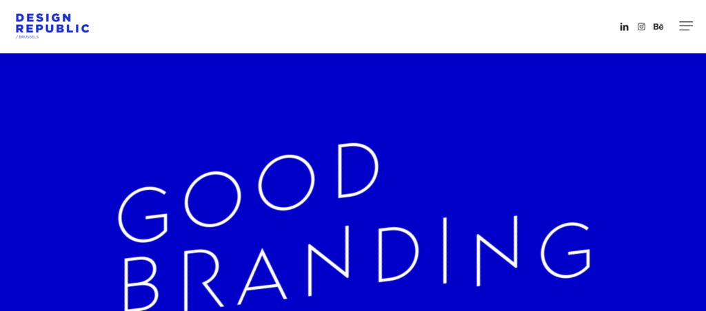 Design Republic website